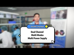 기침을 위한 3μm 기침 메쉬 분무기 휴대용 전지 이중 채널 모드