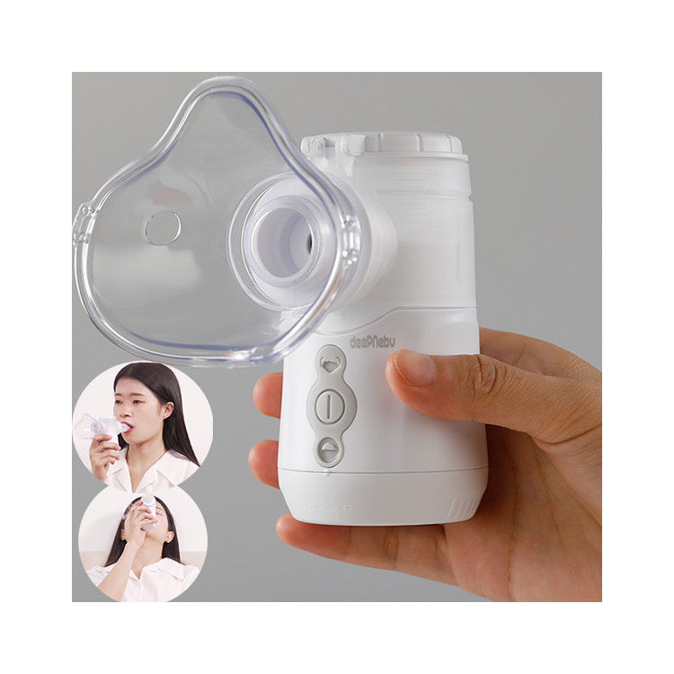 아이들은 추운 가지고 다닐 수 있는 집 분무기 0.35mL/Min DC USB 휴대용 배터리를 기침하여 뱉습니다