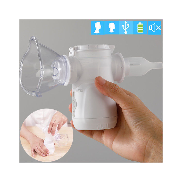추운 기침 메쉬 초음파 포켓용 분무기 1.95μm - 아이들을 위한 3.35μm 40dB