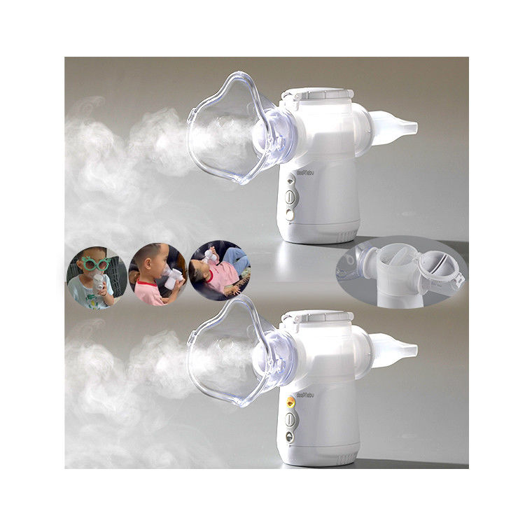 0.5mL/Min은 집에 성인 분무기 기계 듀얼 채널 110kHz 1.1μm을 이용합니다 - 3.6μm