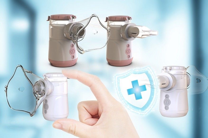 USB 타입 C 배터리 메시 네뷔라이저 조정 가능한 모드 소아 및 성인