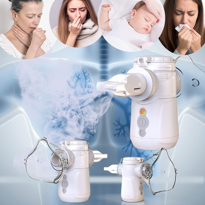 1-4μm Mesh Vibrator inhaler with Mesh Membrane Vibrator for Respiratory Diseases 1-4μm Mesh Vibrator Inhaler with Mesh Membrane Vibrator for Respiratory Diseases 호흡기 질환을 위한 Mesh 막 진동기 인하일러