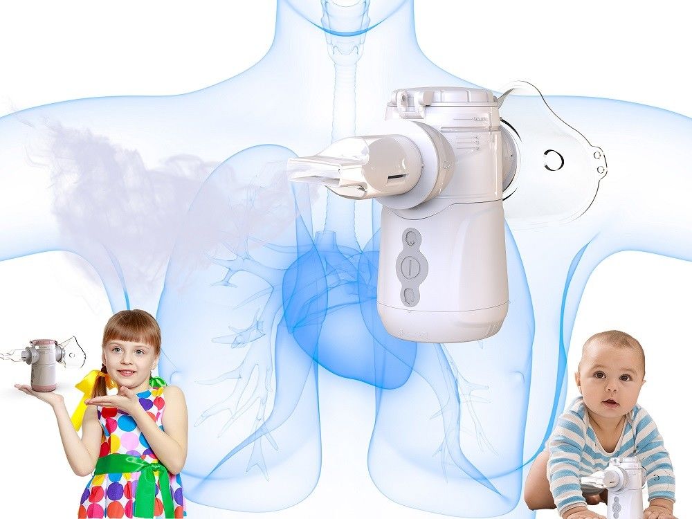 1-4μm Mesh Vibrator inhaler with Mesh Membrane Vibrator for Respiratory Diseases 1-4μm Mesh Vibrator Inhaler with Mesh Membrane Vibrator for Respiratory Diseases 호흡기 질환을 위한 Mesh 막 진동기 인하일러